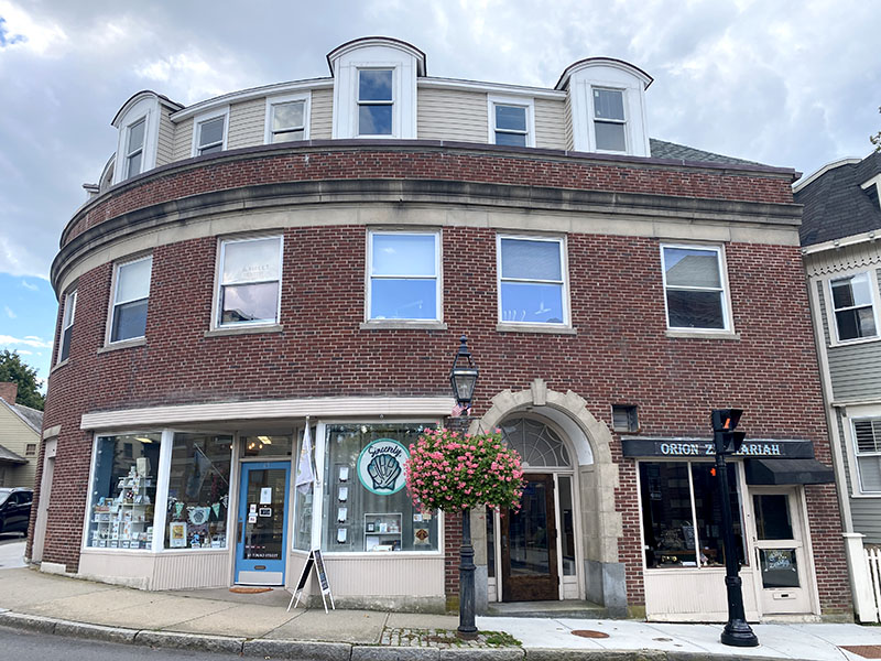 The Violet Dental office is in the heart of historic Newport.
